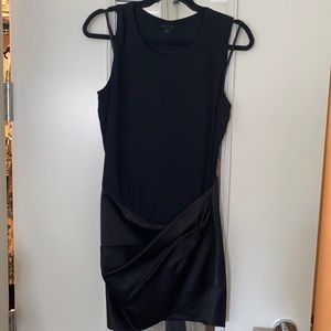 Allsaints Tank Top/Satin Pleated Dress